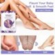 EFERO 2Pairs Lavender lábhámlasztó maszk pedikűr zokni a pedikűr lábra hámlasztó maszk elhalt bőr eltávolítás sarok