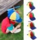 Gyerekek Vicces kivehető helikopter propeller baseball sapka Szülő fiúk színes patchwork nap kalap