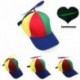Gyerekek Vicces kivehető helikopter propeller baseball sapka Szülő fiúk színes patchwork nap kalap
