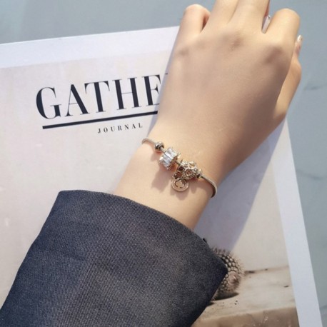 1 PC divat Népszerű kreatív medál állítható karkötő női lányok ékszer ajándék