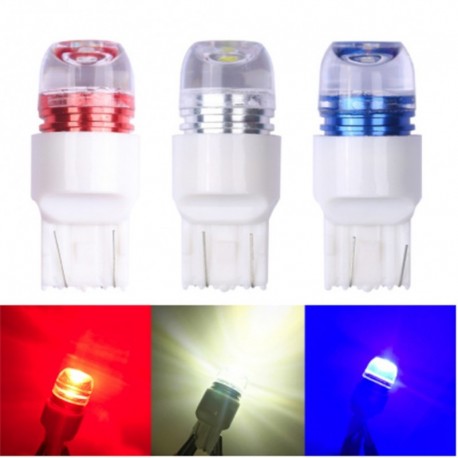 1db 12V 7443 5630 3 LED izzó autóforduló villogó fék fordított villogó fény lámpa izzó piros fehér