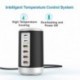 65 W -os USB gyors töltő HUB gyorstöltés QC3.0 Multi 6 portos C típusú PD töltő töltőállomás