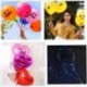 Színes latex léggömb pálcák PVC rudak léggömb tartó botok csészével baba zuhany gyerekeknek születésnapi party