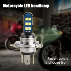 1db H4 12 LED motorkerékpár fényszóró izzó 700LM fénysugár fékvágó jelzőlámpa 8-80V