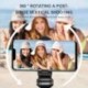 Xt02 Bluetooth szelfi bot szépségfeltöltő lámpával Élő közvetítésű telefonállvány teleszkópos és hordozható
