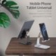 Mobiltelefontartó állvány iPhone iPad táblagéphez Asztali tartóállvány Állítható összecsukható gravitációs