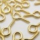 100db mini szemtű kézzel készített DIY ékszer kiegészítők szemes csavar ékszer készítéséhez