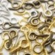 100db mini szemtű kézzel készített DIY ékszer kiegészítők szemes csavar ékszer készítéséhez