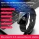 V6 Full Touch Smart Watch Fitness Tracker Vérnyomás Smart Clock GTS Smartwatch