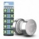 50 db alkáli cellás érmeelem 1,55 V AG13 LR44 gombelemek LR1154 SR44 A76 357A 303 357 AG 13 órajátékokhoz