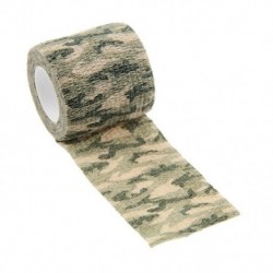 Szín: a bemutató szerint - 1 tekercs kültéri szerszám terepszalag Camo Wrap öntapadó szalagok nem szőtt védő sztreccs