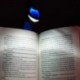 fekete - Led Book Light Mini Clip-On Rugalmas fényes LED lámpa Világító Könyvolvasó lámpa utazáshoz Hálószoba