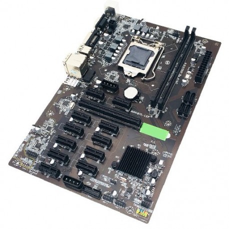 Új B250 BTC bányászgép alaplap 12 16X grafikus kártya SODIM DDR4 SATA3.0 támogatás VGA kompatibilis A08 21 dropshipping