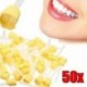 Szín: 100db - 100/50db Fogászati anyagok Fogászat szilikon gumi szállító keverőfej eldobható lenyomat fúvókák