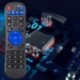 Fekete szín - Univerzális TV BOX távirányító csere Q Plus T95 max/z H96 X96 S912 Android TV BOX médialejátszó