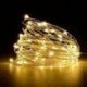 Szín: 200 lámpa - Usb Aangedreven Led String Lights Zilveren Draad Fairy Guirlande Nieuwe Jaar Decor Bruiloft Kerst Decoratie