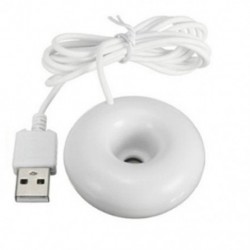 Fehér szín - 1 db usb irodai mini párásító hordozható légtisztító kreatív fánk párásító Mini permetező