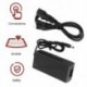 Fekete szín - 12V 5A 5.5mm 2.5mm 2.1mm AC DC dugaszolható hálózati adapter fekete hordós csatlakozó LED szalagos vezeték