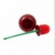 Szín: B - WC kefe New Lovely Cherry Shape WC kefe WC kefe tartó szett WC Borstel Cepillo Wc adu