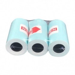 3 tekercs/SET hőpapír nyomtatható matrica öntapadó fotópapír tekercs Paperang papírhoz fotópapír mini hordozható