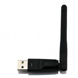 Új WIFI USB adapter MT7601 150Mbps USB 2.0 WiFi vezeték nélküli hálózati kártya 802.11 B/g/n LAN adapter forgatható