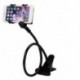 Fekete szín - Univerzális telefontartó ágycsipesz Lazy rugalmas hattyúnyak bilincs hosszú karú tartó iPhone Android ágy