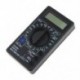 Fekete szín - DT-830D Mini Pocket Digitális Multiméter 1999 Számít AC/DC Volt Amper Ohm Dióda hFE Folytonosság Tester