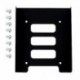 2,5 hüvelykes és 3,5 hüvelykes közötti SSD rögzítőkeret-tartó Hordozható PC merevlemez-házhoz HDD fém adapter rack