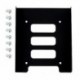 2,5 hüvelykes és 3,5 hüvelykes közötti SSD rögzítőkeret-tartó Hordozható PC merevlemez-házhoz HDD fém adapter rack