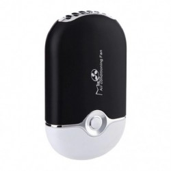 Fekete szín - USB mini ventilátor légkondicionáló ventilátor gyorsszárító szempilla hosszabbításhoz körömlakk
