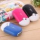 Fekete szín - USB mini ventilátor légkondicionáló ventilátor gyorsszárító szempilla hosszabbításhoz körömlakk