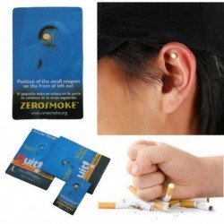 10db Mágneses fülbehagyó akupresszúrás tapasz dohányzást abbahagyó dohányzás elleni tapasz, nem cigaretta dohányzó