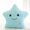 Szín: kék - Világító párna csillag párna színes izzó párna plüss baba led világító játékok ajándék lányoknak