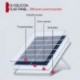 Feszültség: - 1000 W minőségi napelemes napelemes rendszer 50/60A töltésvezérlő szolár inverter készlet