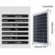 Feszültség: - 1000 W minőségi napelemes napelemes rendszer 50/60A töltésvezérlő szolár inverter készlet