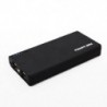 Kibocsátó szín: fekete - Telefon töltő Power Bank akkumulátor töltő USB töltő Powerbank töltő tok LED zseblámpa 4