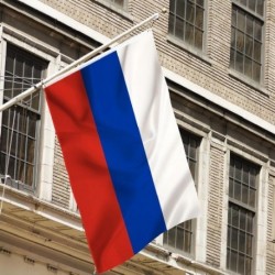 Szín: kék - 90*150 cm-es zászló Oroszország nemzeti zászló Banner Irodai tevékenység Felvonulás Fesztivál
