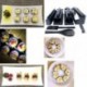 10db/készlet Könnyen használható barkácsolt sushikészítő rizsforma konyhai sushikészítő eszközkészlet sushi tekercs
