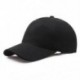 Fehér szín - Fekete sapka egyszínű baseball sapka Snapback sapkák Casquette sapkák illeszkedő alkalmi Gorras hip hop apa