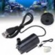 Fekete szín - USB 1M kábel DC Mute mini merülő vízszivattyú csendes akváriumi akvárium tartozékok USB csatlakozóval