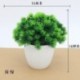 Szín: shengdanshu zöld - Mesterséges növények Cserepes bonsai zöld kis fa növények Hamis virágok Cserepes díszek