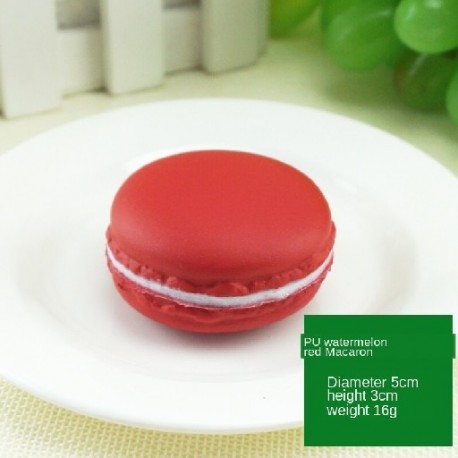 Mérete: Macaron 5 cm - 1 db szimuláció hamis Macaron kellékek ételmodell desszert dekoráció mesterséges torta asztal