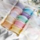 Fekete szín - 5 méter/tekercs 40 mm piros nylon fonal szalag gyöngy él Organza szalag iskola gyerekeknek barkács masni haj