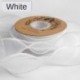Fekete szín - 5 méter/tekercs 40 mm piros nylon fonal szalag gyöngy él Organza szalag iskola gyerekeknek barkács masni haj