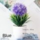 Szín: lila longxueshu - Violet sorozat Bonsai mesterséges növények Cserepes hamis növények Cserepes fű műanyag