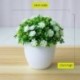 Szín: miniruyi rózsaszín - 1 db mesterséges növények cserepes zöld bonsai virágcserép bonsai kerti dekoráció