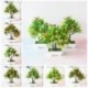 Szín: 16 taozi - Mesterséges növény Multi stílusú mini cserepes bonsai kis gyümölcsfa cserepes esküvőre Otthon