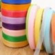 Szín: krém - 50 yard/tekercs 15 mm-es sifon organza szalag kézműves selyem szalag masni kézműves munkákhoz DIY
