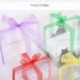 Szín: krém - 50 yard/tekercs 15 mm-es sifon organza szalag kézműves selyem szalag masni kézműves munkákhoz DIY