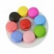 Szín: 4 cm-es macaroon lila - 1 db szimulációs Macaron modell hamis tortakrém, rágcsálnivaló gyermekek korai oktatási